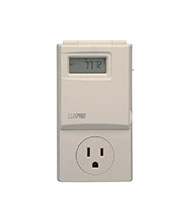 LUX Heating and Cooling Programmable Outlet Thermostat LUX PSP Series